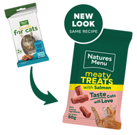 Natures Menu - Meaty Cat Treats, Salmon & Trout - 50g