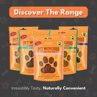 Pet Munchies - Chicken and Sweet Potato Dog Treats - 90g