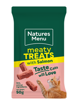 Natures Menu - Meaty Cat Treats, Salmon & Trout - 50g