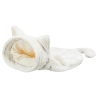 Trixie - Nelli cuddly sack, White/Taupe - 34×23×55cm