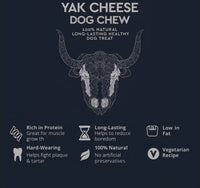 Petello - Yak Cheese Dog Chew, Banana - Medium