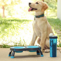 Dexas - Double Elevated Feeder - Large Pro - Blue