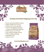 Brambles - Semi Moist Hedgehog Food - 1.3kg