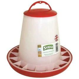 Supa - Poultry Feeder Red & White - 3kg