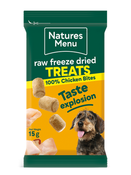 Natures Menu - Freeze Dried Bites, Chicken - 15G