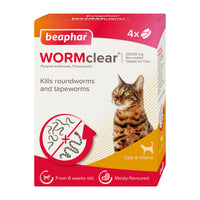 Beaphar - WORMClear Tablets for Cats & Kittens - 4 pk