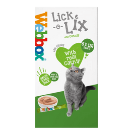 Webbox - Lick e lix Cat Treats - Chicken With Catnip - 5 pcs