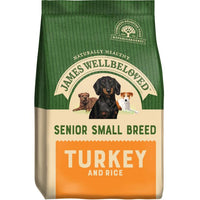 James Wellbeloved Small Breed Senior Dog, Turkey & Rice