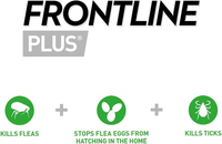 FRONTLINE - PLUS FLEA AND TICK TREATMENT FOR CATS - 6 pack
