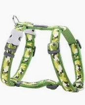 Red Dingo - Camouflage Green Harness - Large