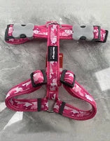 Red Dingo - Camouflage Hot Pink Harness - Large