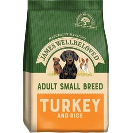 James Wellbeloved Small Breed Adult Dog, Turkey & Rice