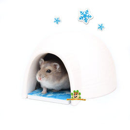 Trixie - Ceramic Igloo With Cooling Plate For Mice/Hamsters - 13×9×15cm