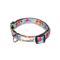 Doodlebone - Padded Pattern Collar - Abstract - Size 1-2