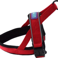 Dog & Co - Reflective & Padded Norwegian Harness - Red - Large