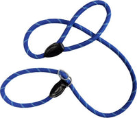 Hem & Boo - Mountain Rope Slip Lead - 1/2" x 60" (1.2 x 150cm) - Purple/Reflective
