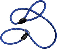 Hem & Boo - Mountain Rope Slip Lead - 1/2" x 60" (1.2 x 150cm) - Purple/Reflective