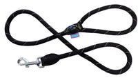 Dog & Co - Mountain Rope Trigger Lead - Black/Grey - 1.0 x 120cm
