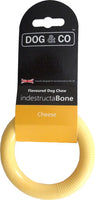 Hem & Boo -Nylon Dental Chew - Chocolate - 4" Ring