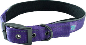 Hem & Boo - Reflective And Padded Collar - Purple - X Large