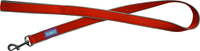 Hem & Boo - Padded Reflective Lead - Red - Medium (16mm X120cm)