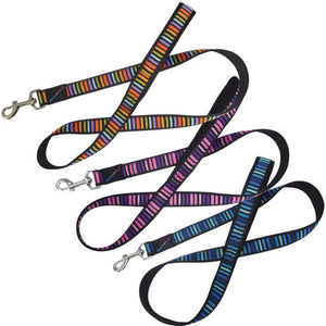 Hem & Boo - Pink Block Padded Lead - Medium (19mm X120cm)