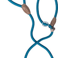 Hem & Boo - Mountain Rope Slip Lead - 1/2" x 60" (1.2 x 150cm) - Purple/Reflective