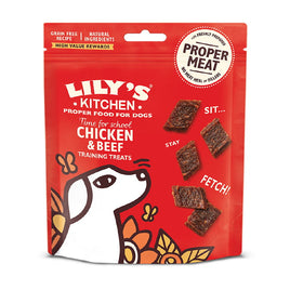 Lily's Kitchen - Meaty Training Treats (Grain Free) -  Chicken & Beef - 70g