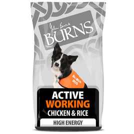 Burns - Active Dog (High Energy) - Chicken & Rice - 12kg
