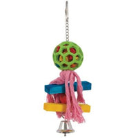 JW Pet Company - Hol-ee Roller Pom Pom Bird Toy