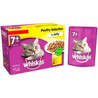 Whiskas - Poultry In Jelly 7+ 100g - 12 Pack
