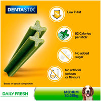 Pedigree - Dentastix Fresh Daily Dental Chews - Medium Dog - 5 Sticks