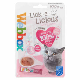 Webbox - Lick-e-licious Cat Treat - Salmon - 40g
