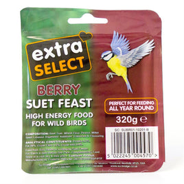Extra Select - Suet Blocks - Berry - 320g
