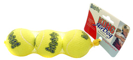 Kong - squeakair tennis ball - medium - 3 pack