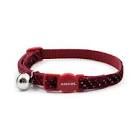 Ancol - Velvet Sparkle Safety Cat Collar - Red