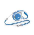 Flexi - Comfort Retractable Cord 5m - Small - Blue