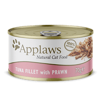 Applaws - Tuna Fillet & Prawn in Broth - Cat Food - 70g
