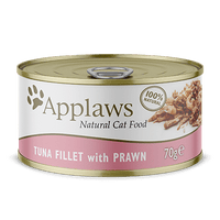 Applaws - Tuna Fillet & Prawn in Broth - Cat Food - 70g