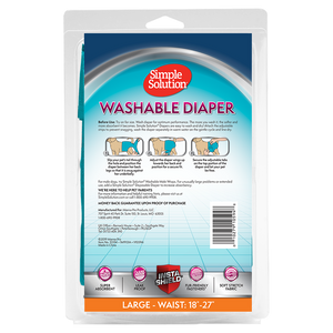 Simple Solution - Dog Washable Diaper - Large