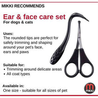 Mikki - Neat & Tidy Ear & Face Scissor Care Set