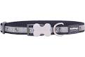 Red Dingo - Black Bumble Bee Dog Collar - Large