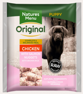 Natures Menu - Puppy Frozen Nuggets - 1kg