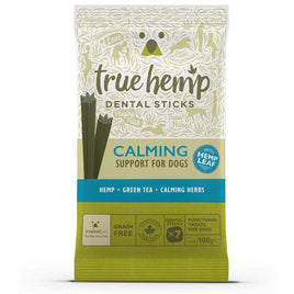 True Hemp - Calming Dental Sticks - Dog Treats - 100g