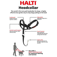 Halti - Head Collar - Black - Size 0