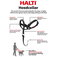 Halti - Head Collar - Black - Size 5