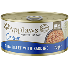 Applaws - Senior Cat Food - Tuna Fillet & Sardine - 70g