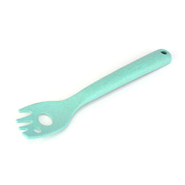 Beco Spork - Eco Friendly Bamboo Spoon / Fork with Extra Long Handle - Blue
