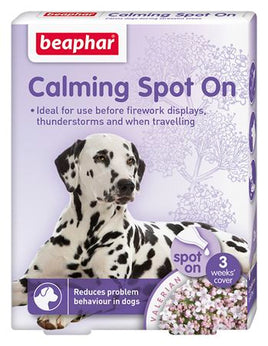 Beaphar - Dog Calming Spot On - 3 Pipettes