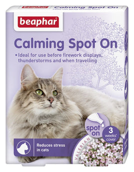 Beaphar - Cat Calming Spot On - 3 Pipettes